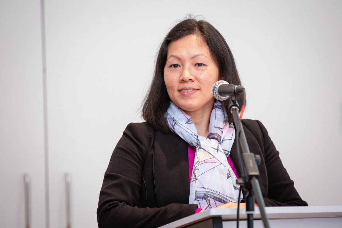 Margaret-Le-Speaking-2560x1707 “Having data that supports the reason for change is powerful”
