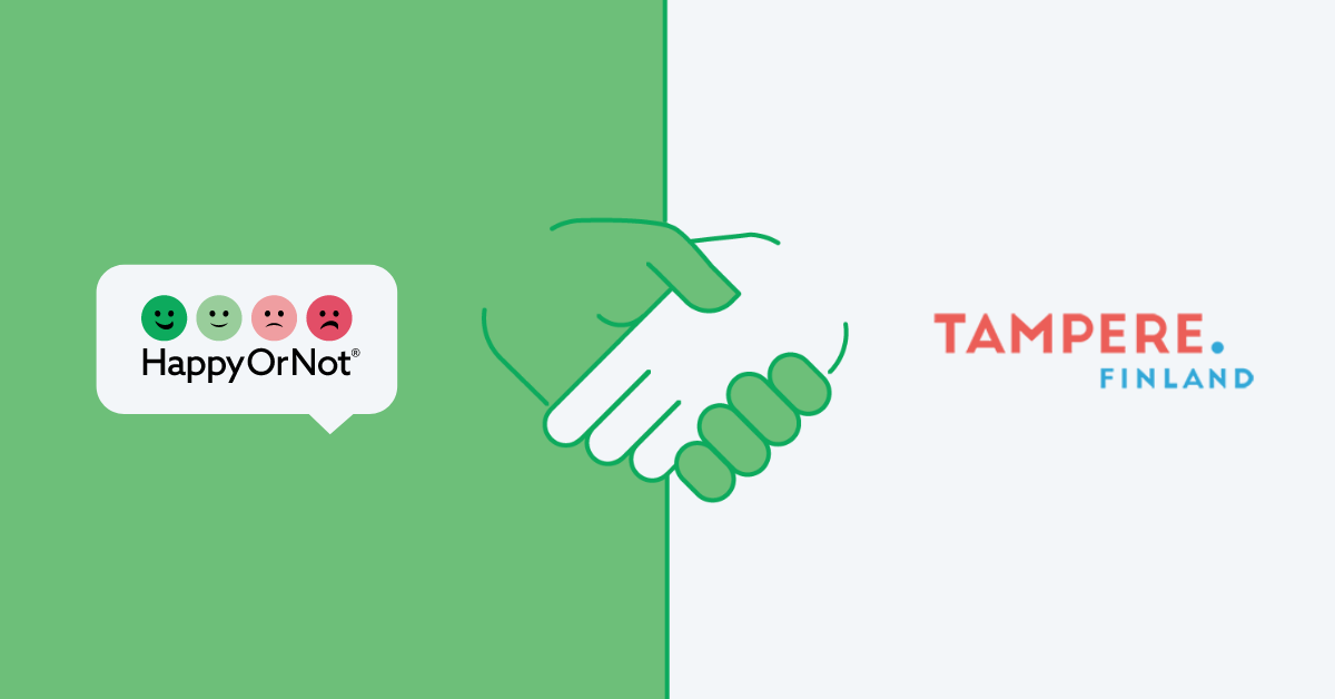 Visit Tampere x HappyOrNot partnership