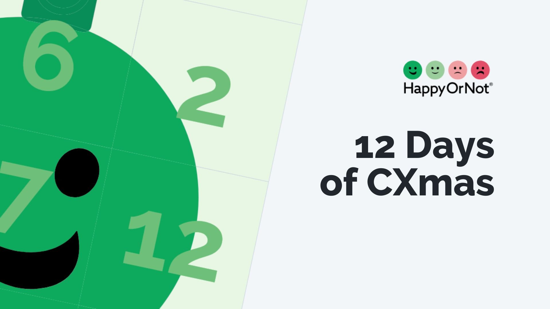 HappyOrNot's 12 Days of CXmas blog image