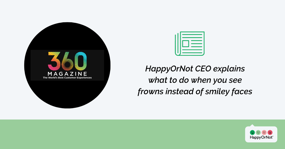 HappyOrNot press image 360 magazine