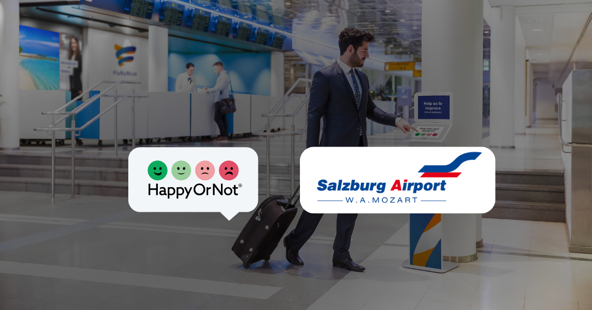 HappyOrNot x Salzburg airport