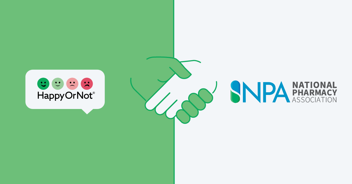 HappyOrNot and National Pharmacy Association Partnership