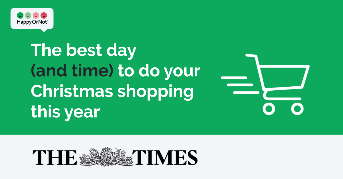 The Times best time to do Christmas shopping