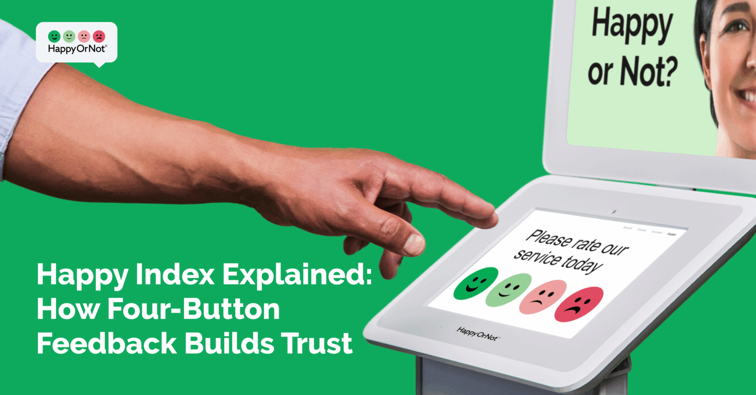 Happy Feature How Four-Button Feedback Builds Trust | HappyOrNot